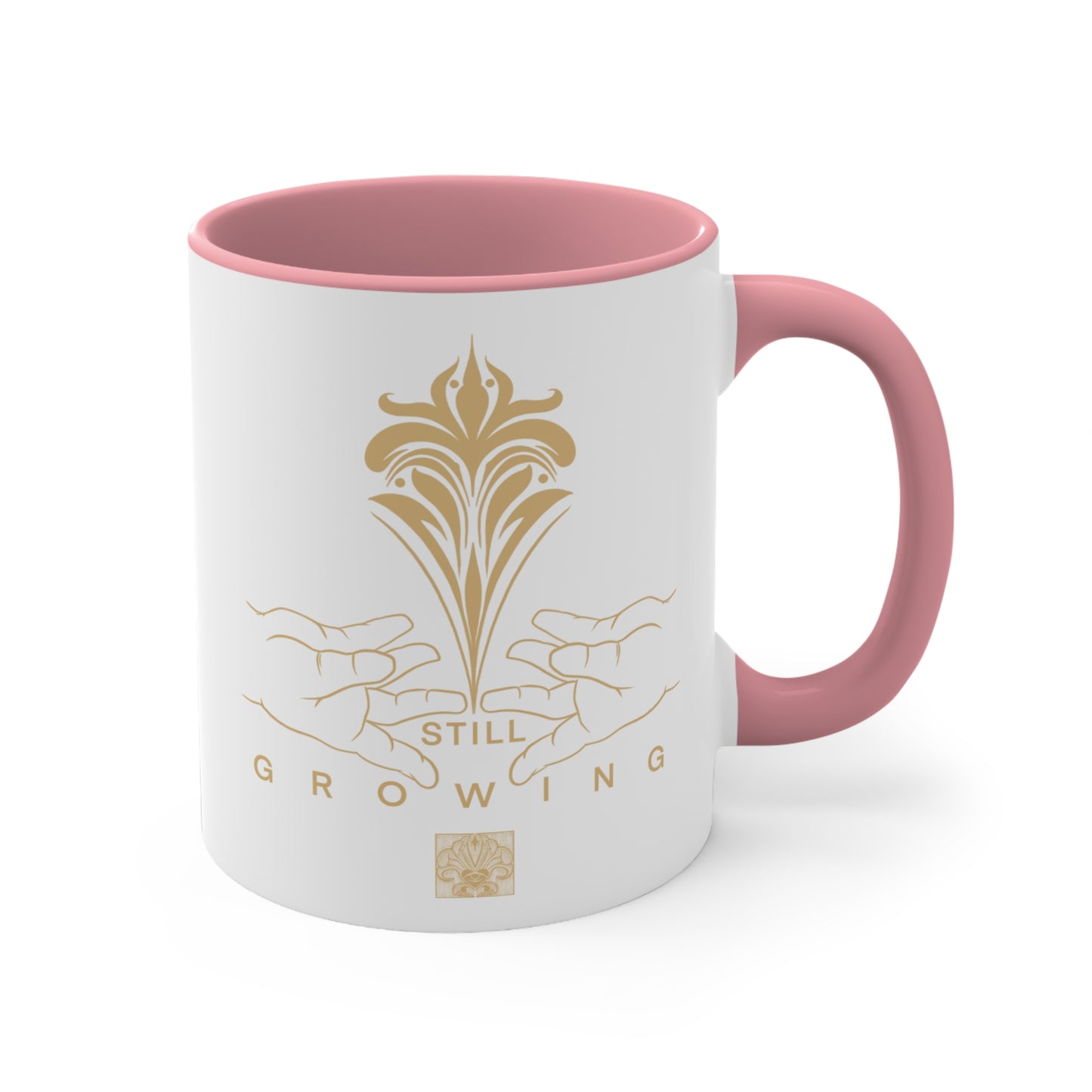 Mug - Colorful Accent 11oz - VIBEZ still growing
