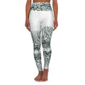 High Waisted Yoga Leggings (AOP)