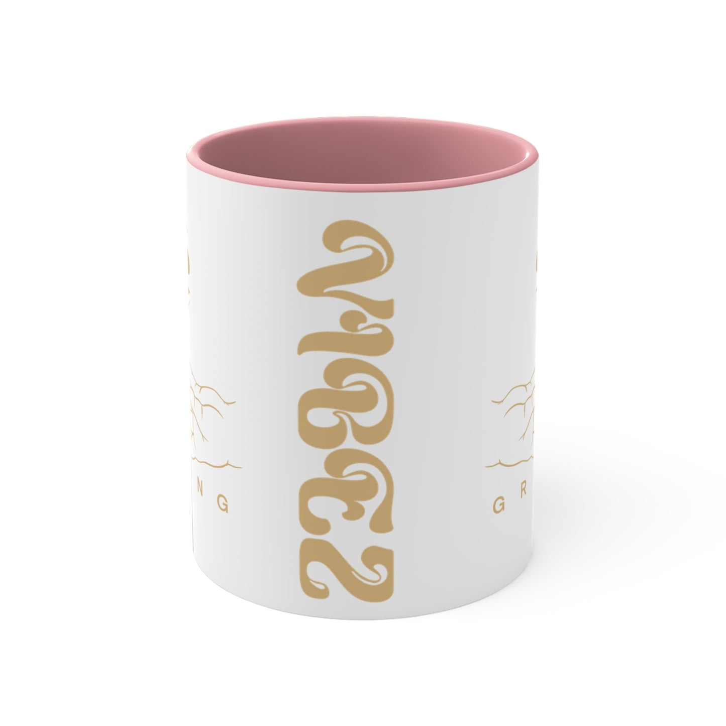 Mug - Colorful Accent 11oz - VIBEZ still growing