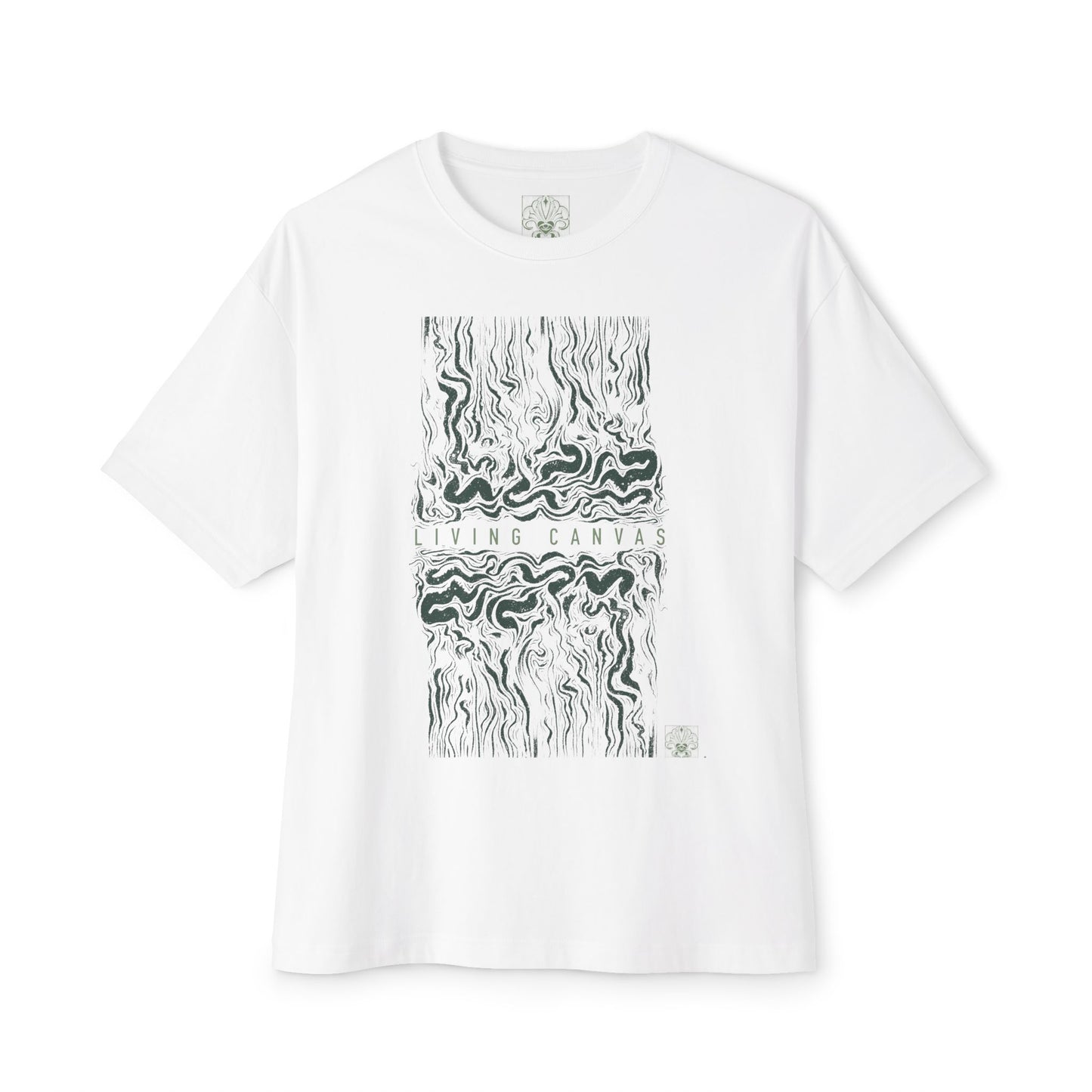 Canvas Oversized Tee - Simple Living Design