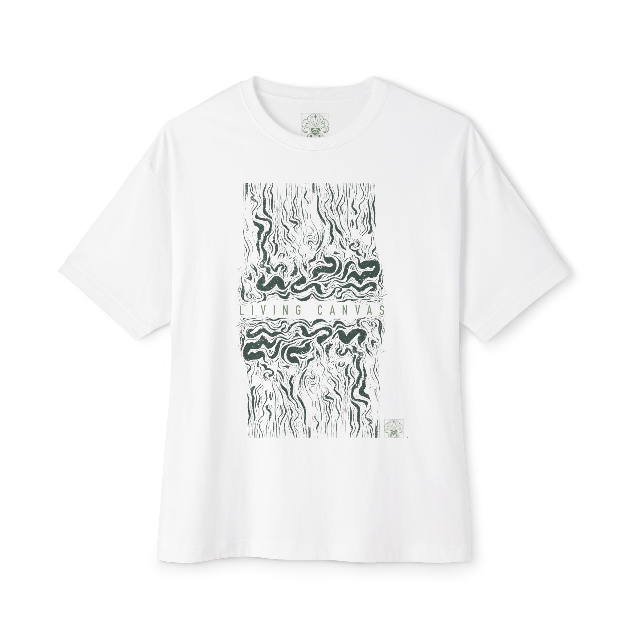 Canvas Oversized Tee - Simple Living Design