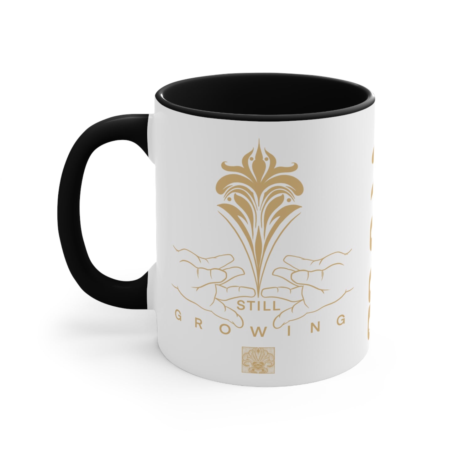 Mug - Colorful Accent 11oz - VIBEZ still growing