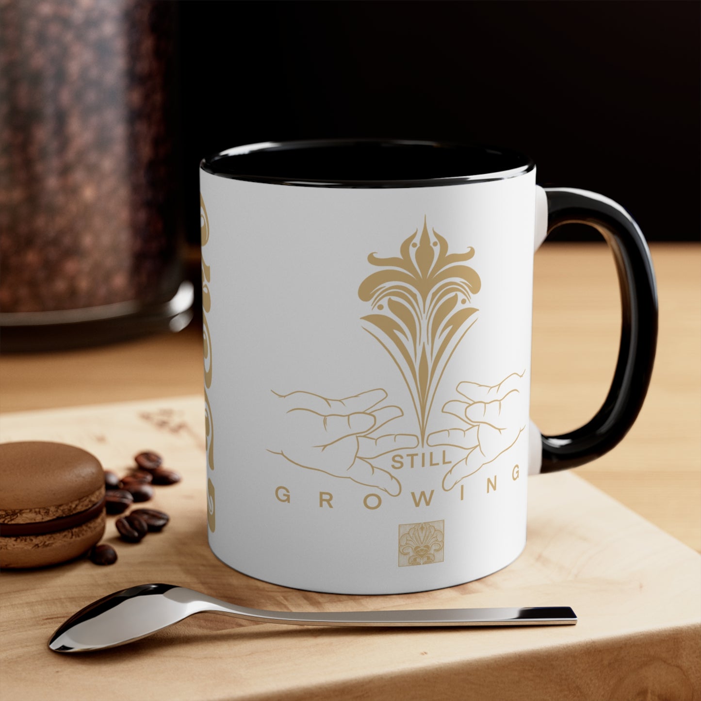 Mug - Colorful Accent 11oz - VIBEZ still growing