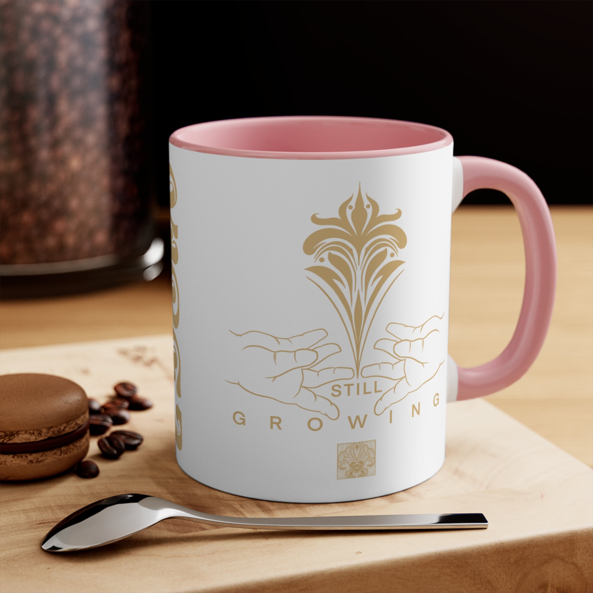Mug - Colorful Accent 11oz - VIBEZ still growing