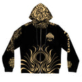 Artistic Women’s Full-Zip Hoodie - Stylish AOP, Boho Chic Outerwear, Perfect for Cozy Days, Festival Fashion, Unique Gift Idea