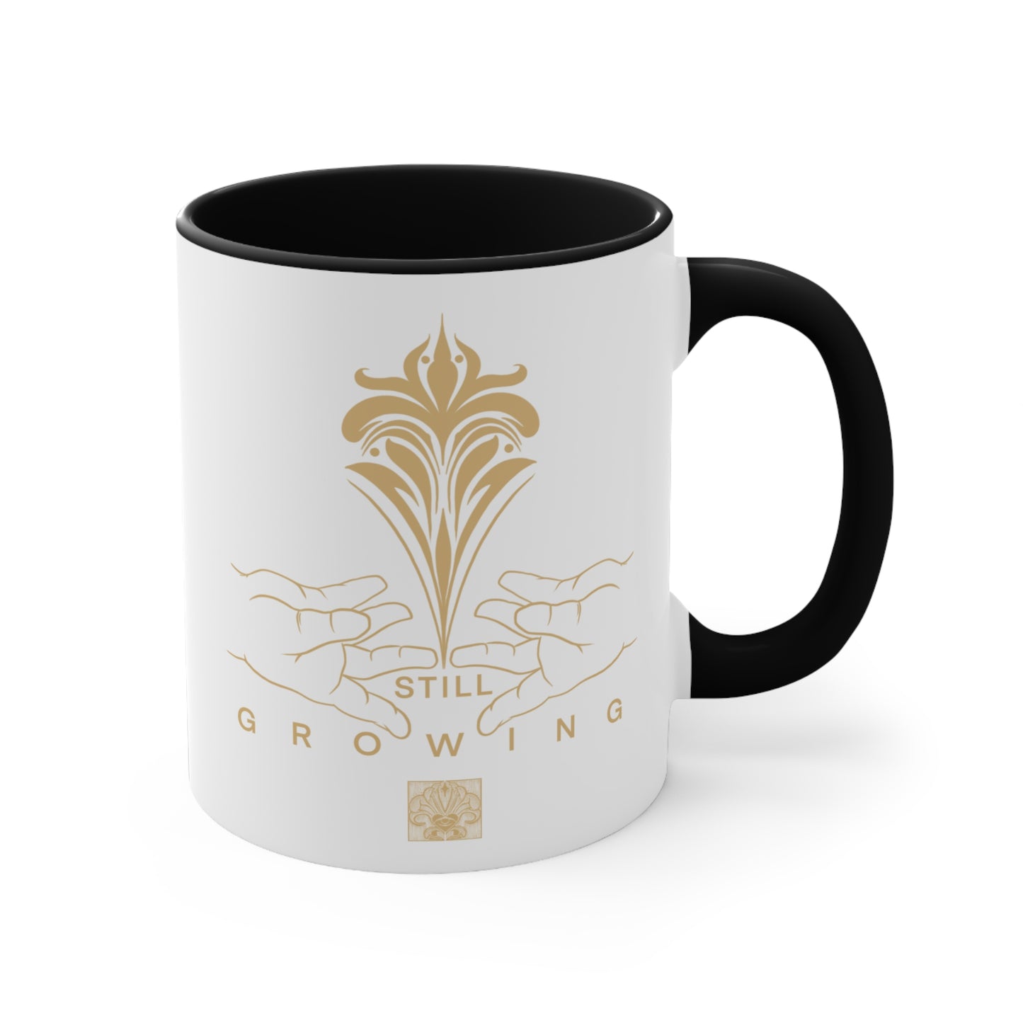 Mug - Colorful Accent 11oz - VIBEZ still growing